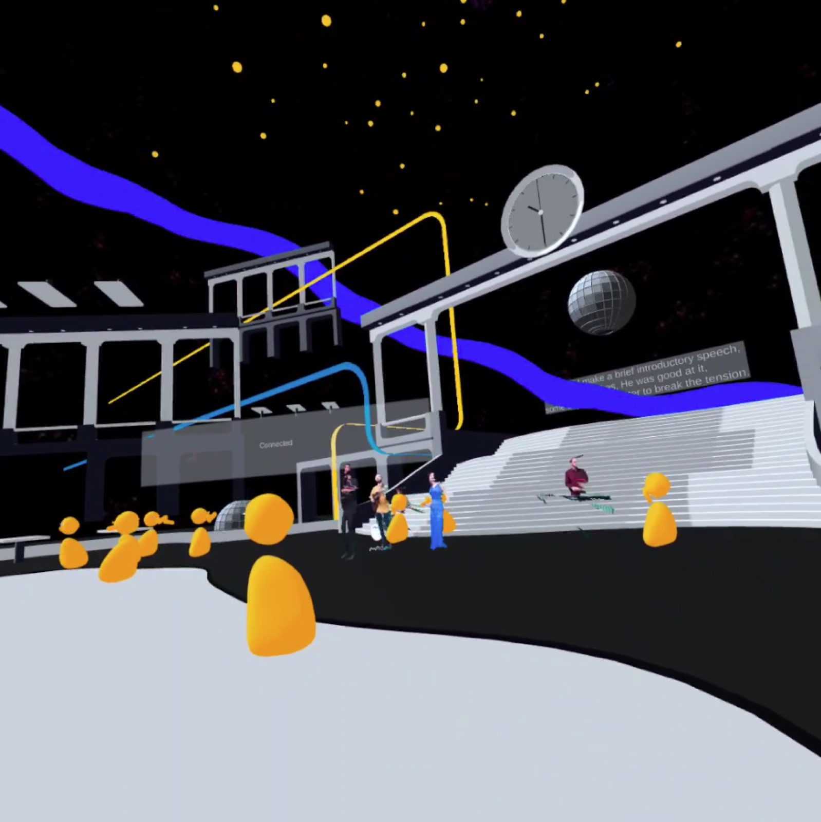 A scene from the LULELA VR prototype